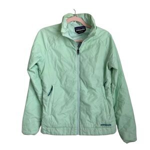 Patagonia‎ Vintage 90s Women's Mint Green Jacket Small Gorpcore